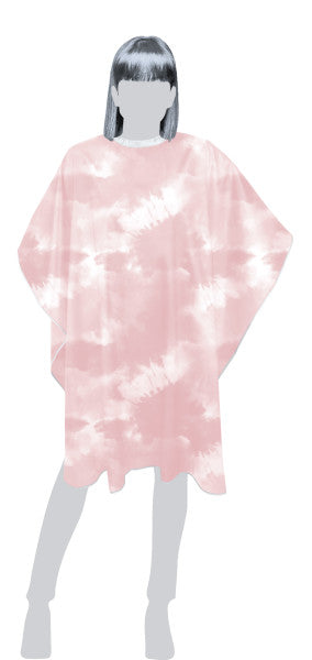 Fromm Tiedye Hairstyling Cape (Pink)  