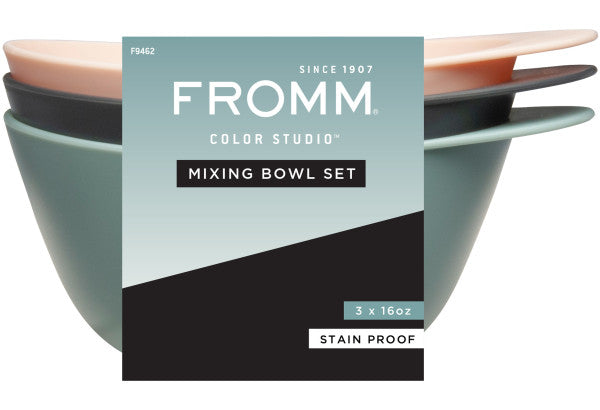 Fromm Color Studio 16oz Color Bowls 3PK 