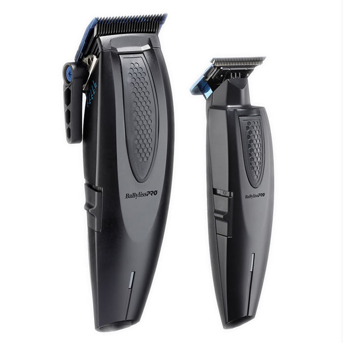 BabylissPro LithiumFX+ Matte Black Clipper &amp; Trimmer Combo 