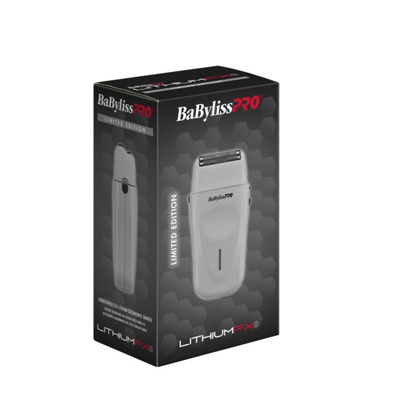 BabylissPRO LithiumFX Double Foil Shaver-Grey 