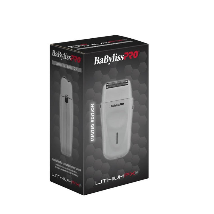 BabylissPRO LithiumFX Double Foil Shaver-Grey 
