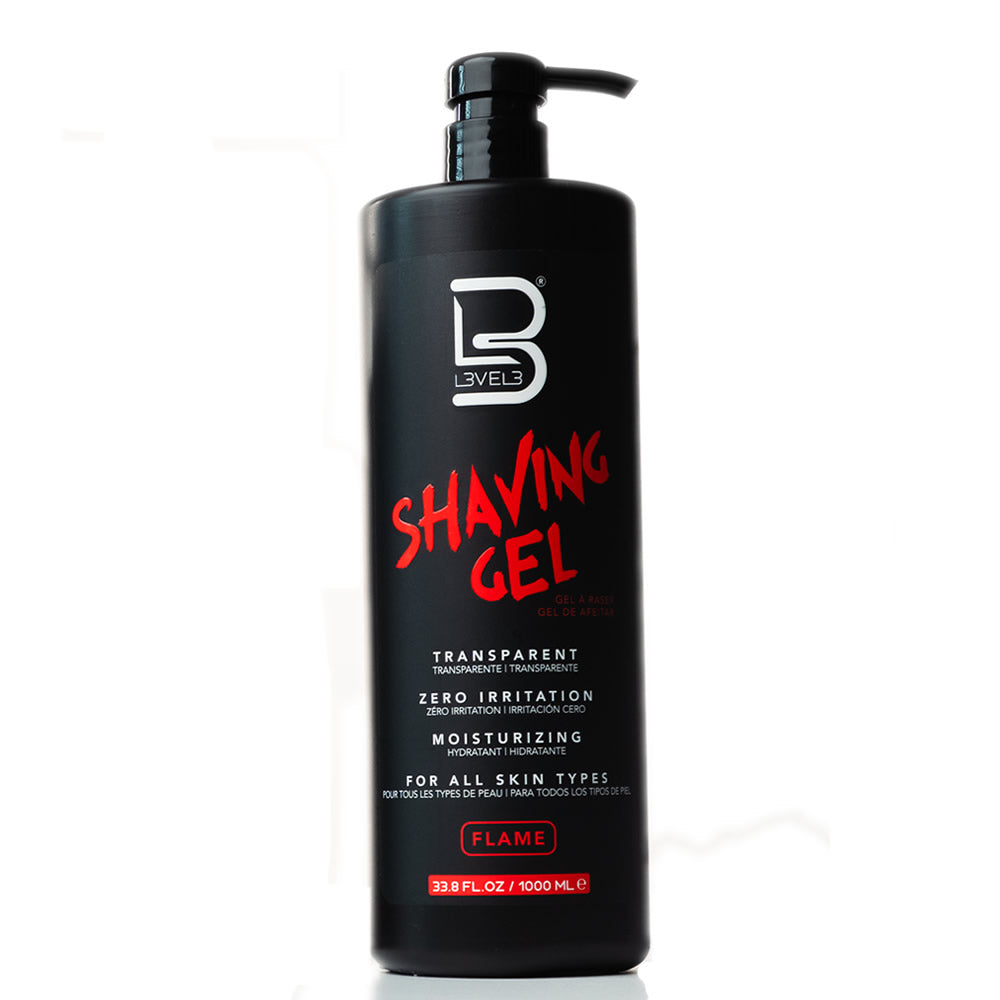 L3VEL3 Flame Shave Gel 33.8oz