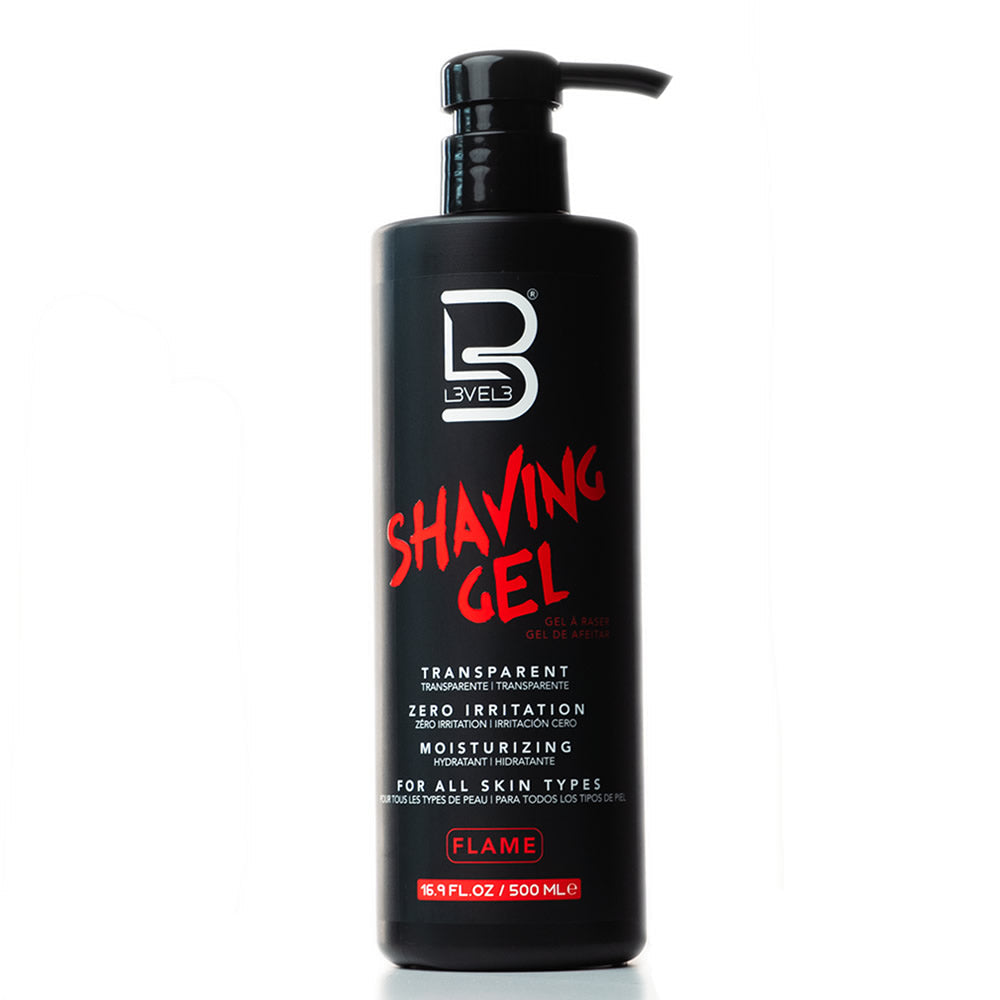L3VEL3 Flame Shave Gel 16.9oz