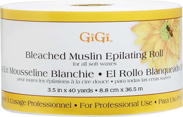 GiGi Bleached Muslin Roll 40yd 
