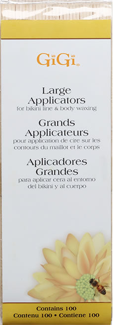 GiGi Large Spatula Applicators 100pk 