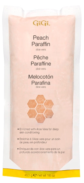 GiGi Peach Paraffin Wax 16oz 