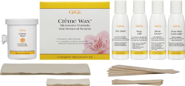 GiGi Microwave Creme Wax Kit 