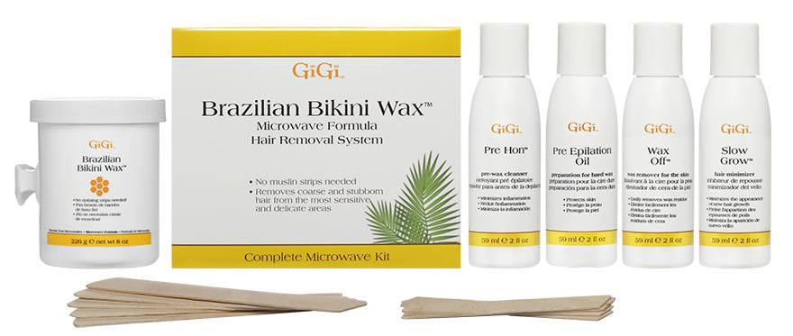 GiGi Microwave Brazilian Wax Bikini Kit 