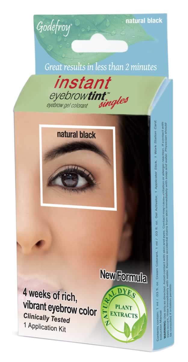 Godefroy Instant Eyebrow Tint Botanicals - Single App Kit