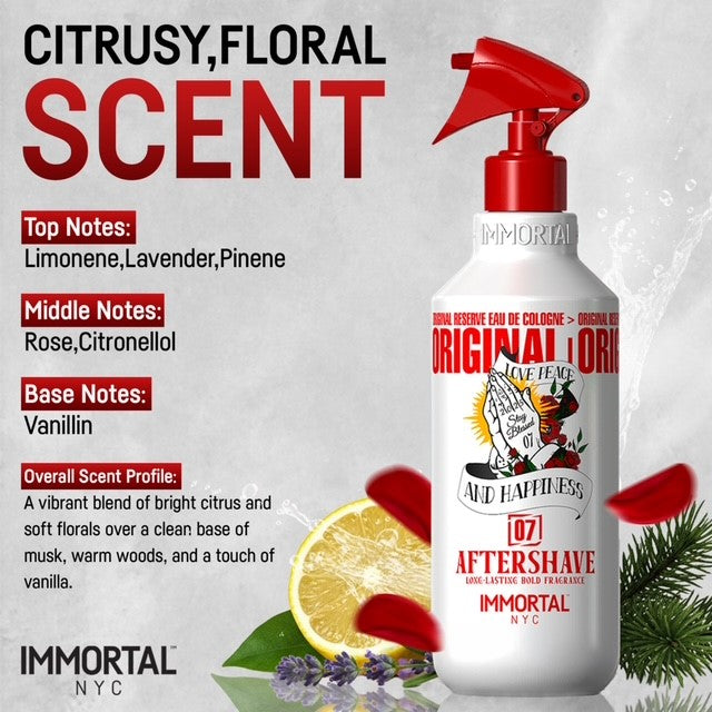 Immortal Stay Blessed 07 Aftershave Cologne 16.9oz