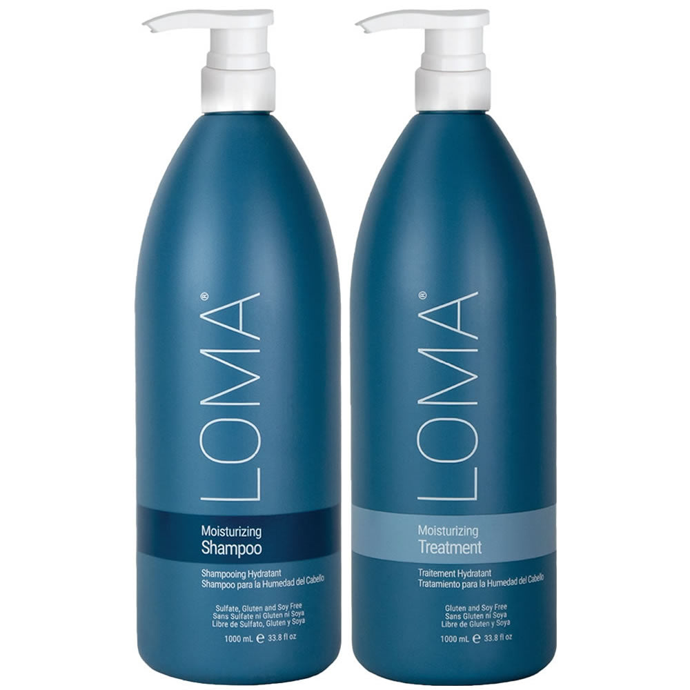 LOMA Moisturizing Shampoo &amp; Conditioner Liter Duo