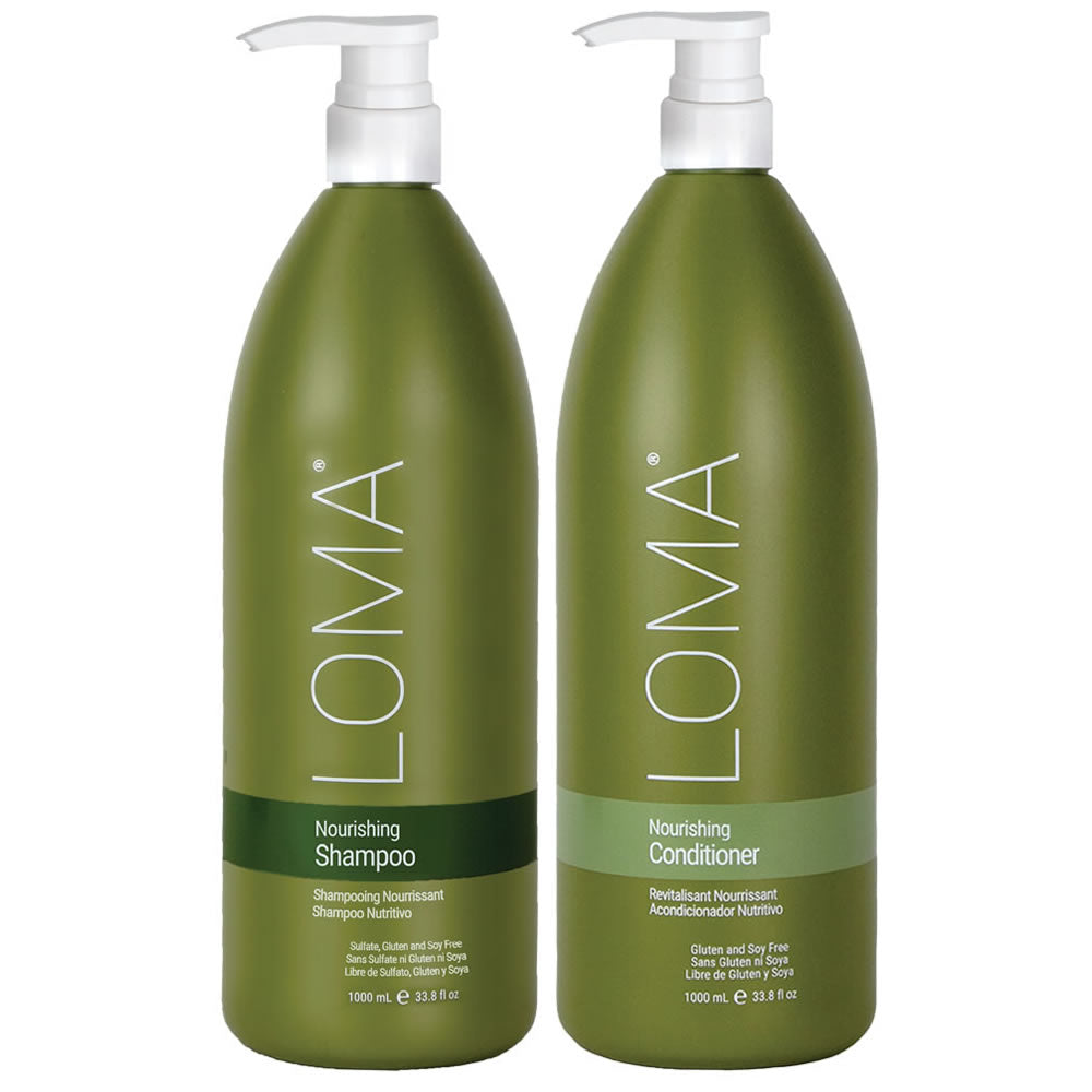 LOMA Nourishing Shampoo &amp; Conditioner Liter Duo
