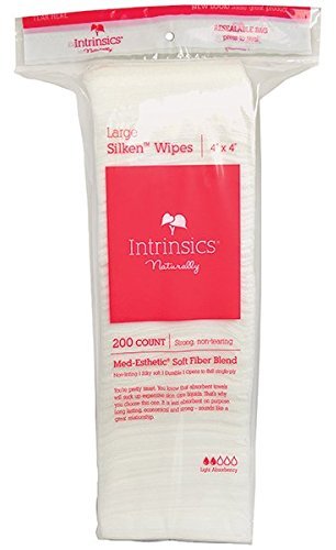Intrinsics Large Silken Wipes 4x4" 200pk 