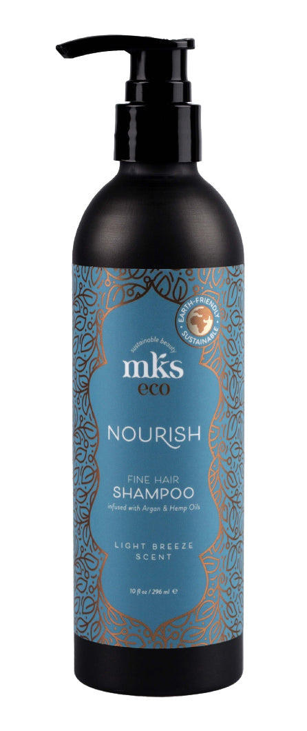 MKS ECO Nourish Fine Hair Shampoo 10oz - Light Breeze Scent