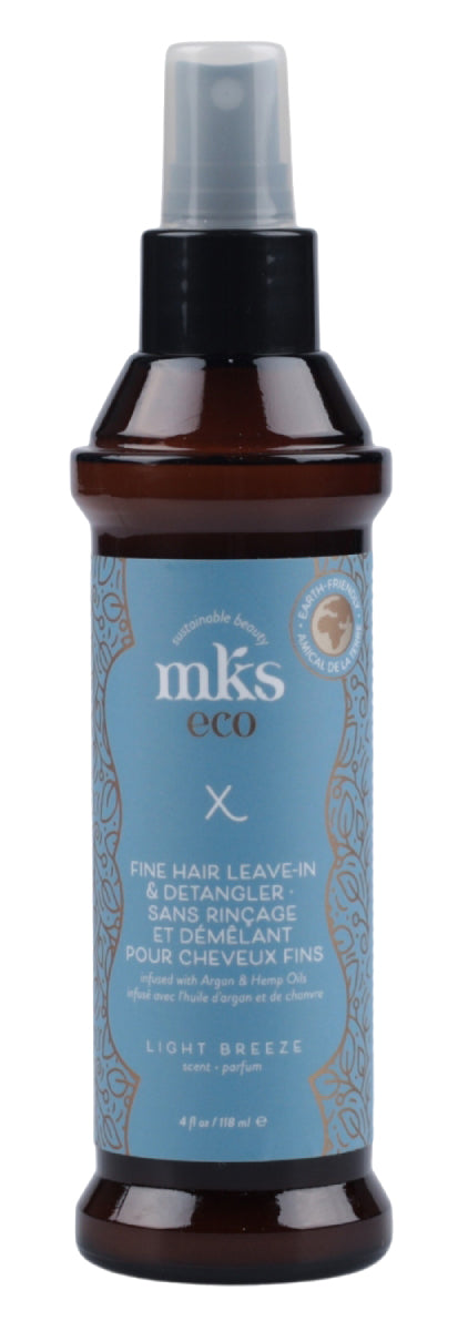 MKS ECO X Leave In Fine Hair Detangler 4oz - Light Breeze Scent