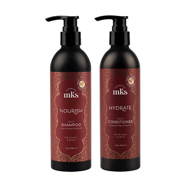MKS ECO Nourish Shampoo &amp; Hydrate Conditioner 10oz Duo