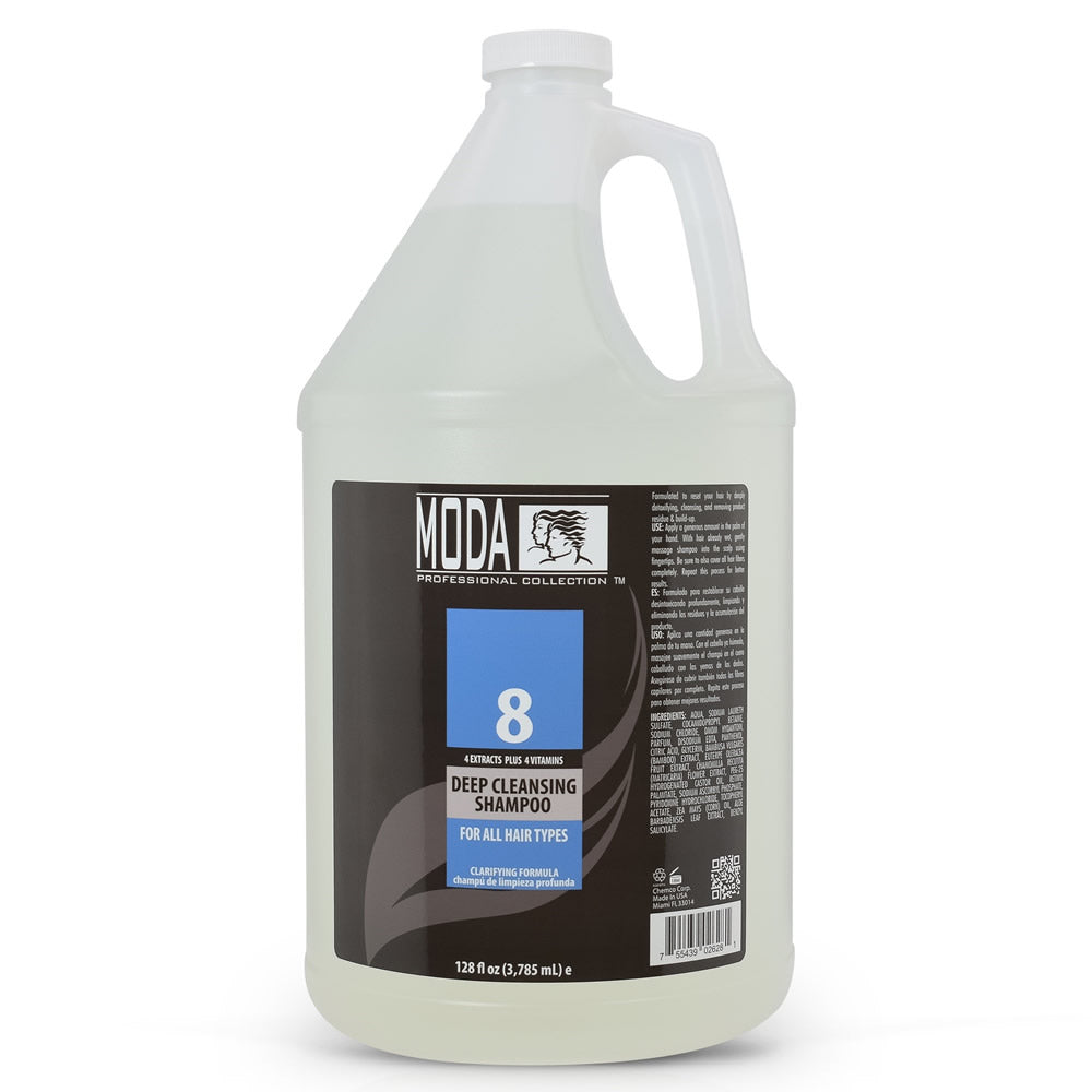 Moda 8 Series Deep Cleansing Shampoo Gallon