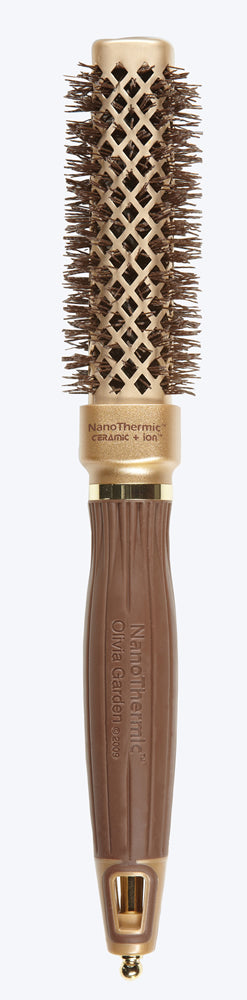Olivia Garden NanoThermic Ceramic + Ion Square Shaper Brush 1" 