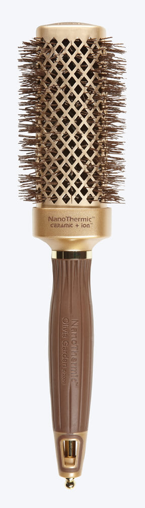 Olivia Garden NanoThermic Ceramic + Ion Square Shaper Brush 1.5" 