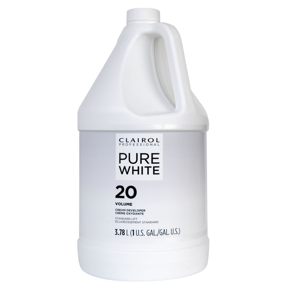 Clairol Pure White 20 Volume Developer Gallon