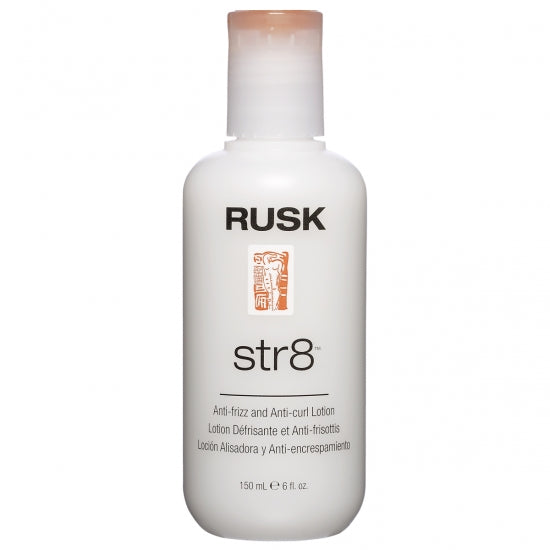 Rusk Str8 Anti-Frizz &amp; Curl Lotion 6oz