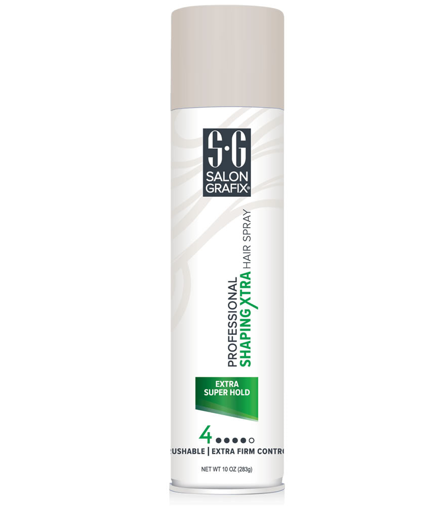 Salon Grafix Professional Shaping Xtra Hairspray 10oz 