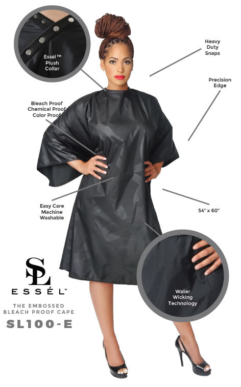 ESSEL Essential Embossed Bleach Proof Cape 