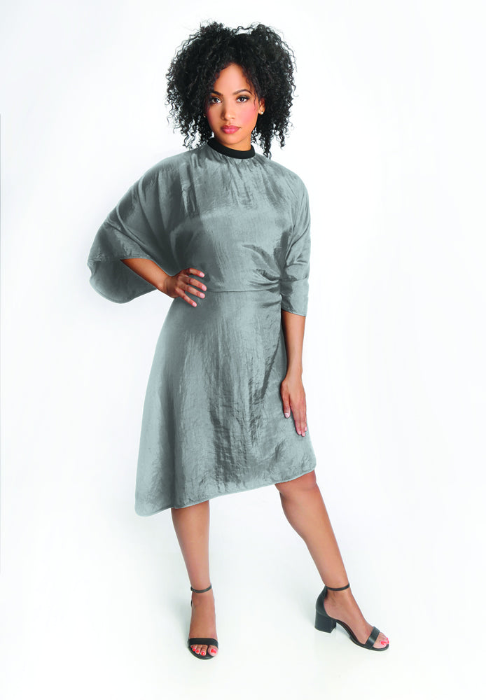 ESSEL Crinkle Chemical Cape (Grey) 