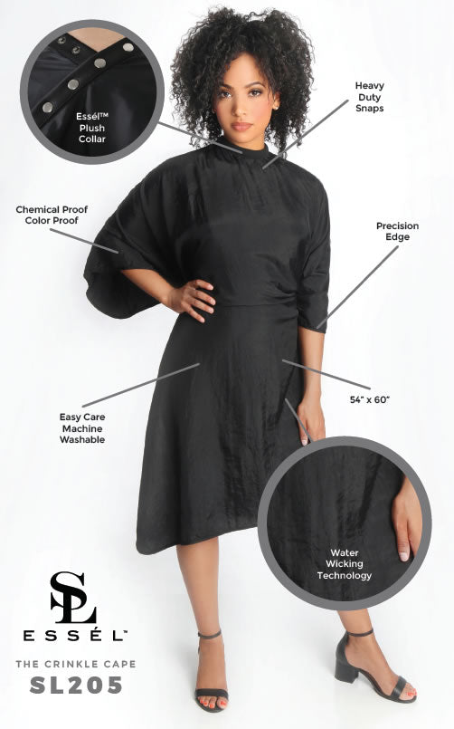 ESSEL Crinkle Chemical Cape 