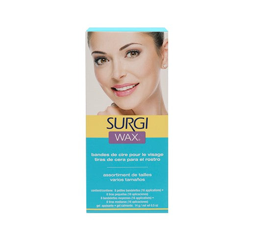 Surgi Facial Wax Strips 
