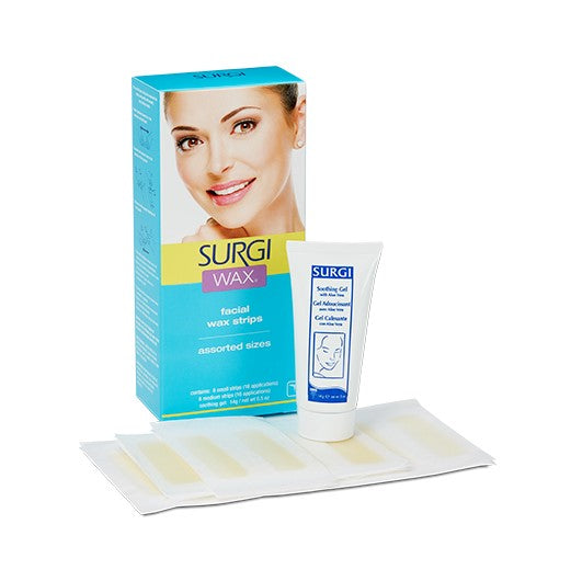 Surgi Facial Wax Strips 