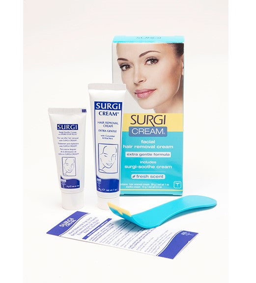 Surgi Cream Facial Hair Remover (Extra Gentle) 1oz 