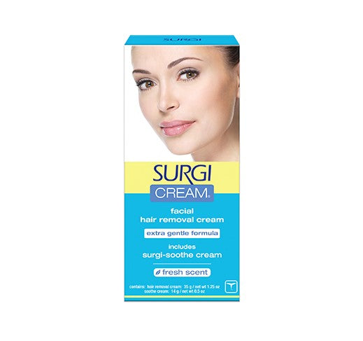 Surgi Cream Facial Hair Remover (Extra Gentle) 1oz 