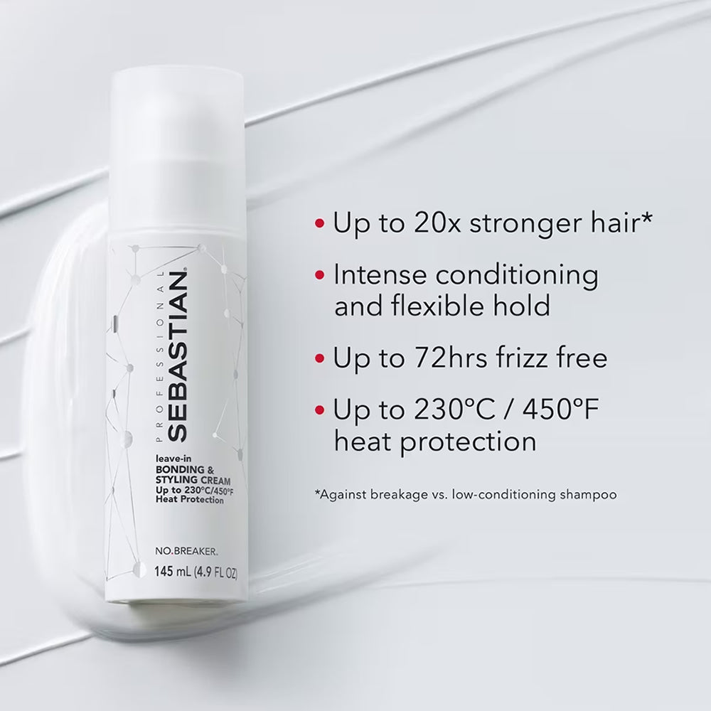 Sebastian No. Breaker Leave-in Bonding &amp; Styling Cream 4.9oz