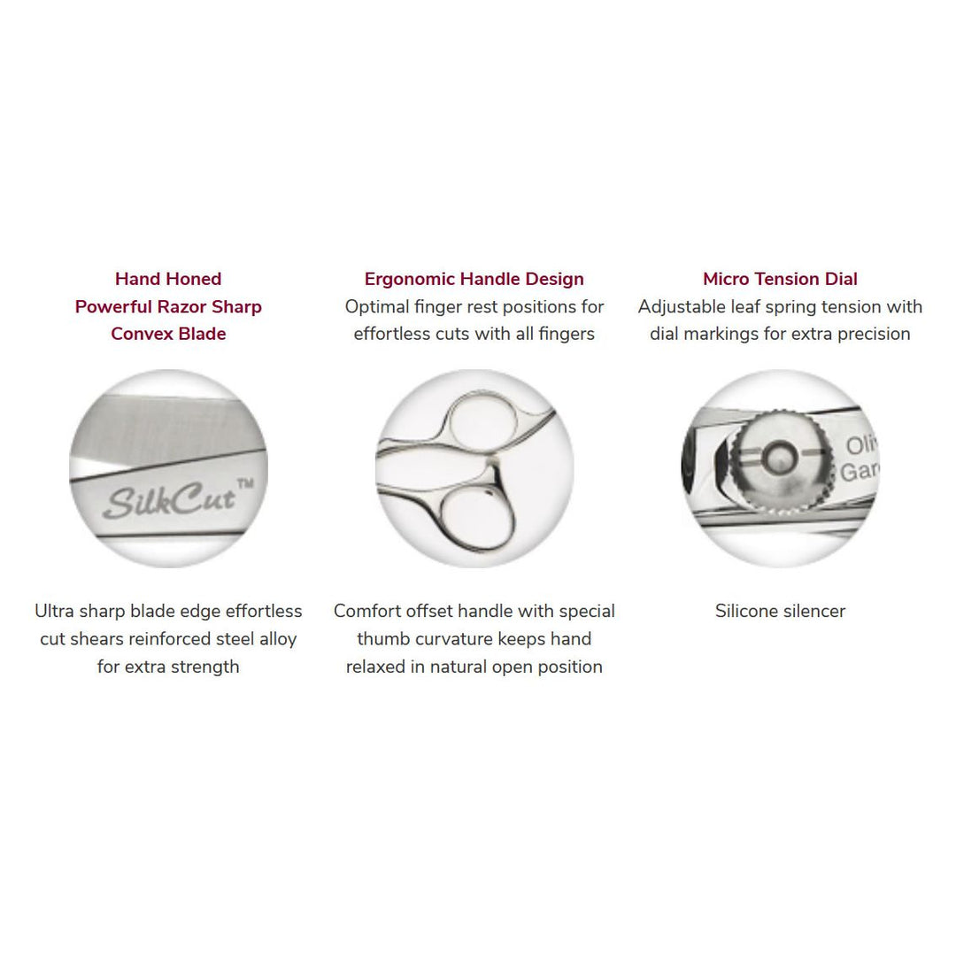 Olivia Garden SilkCut Shear &amp; Thinner Case Deal