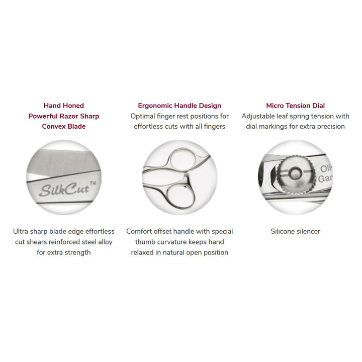 Olivia Garden SilkCut Shear &amp; Thinner Case Deal