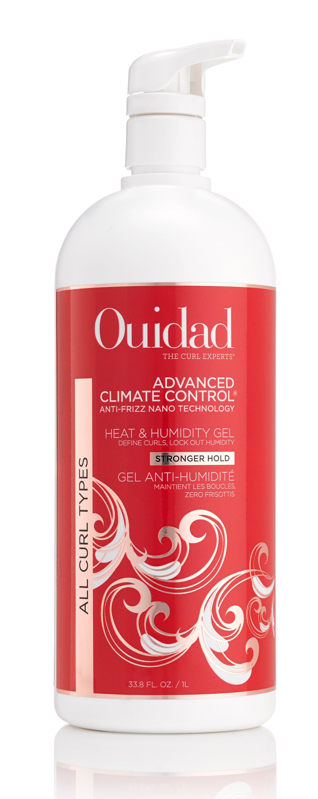 Ouidad Advanced Climate Control Heat &amp; Humidity Stronger Hold Gel 33.8oz