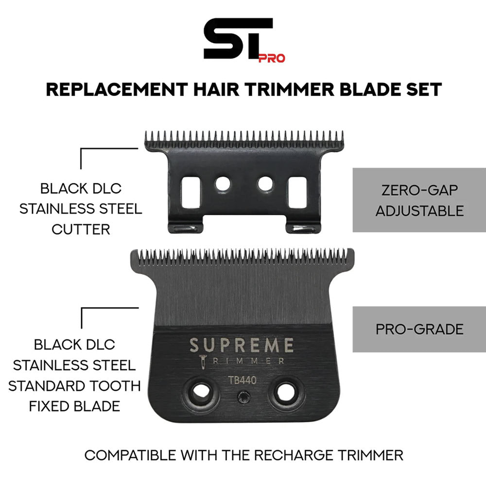 Supreme Recharge Trimmer Standard Replacement Blade 