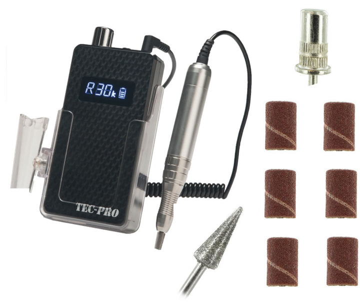 Tec-Pro Black Manicure/Pedicure System 