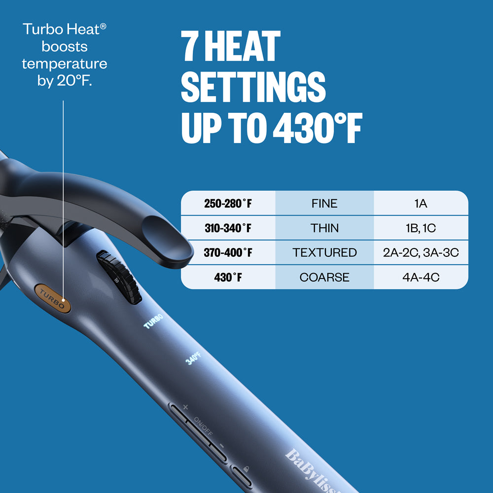 BabylissPro PrecisionGrip Curling Irons