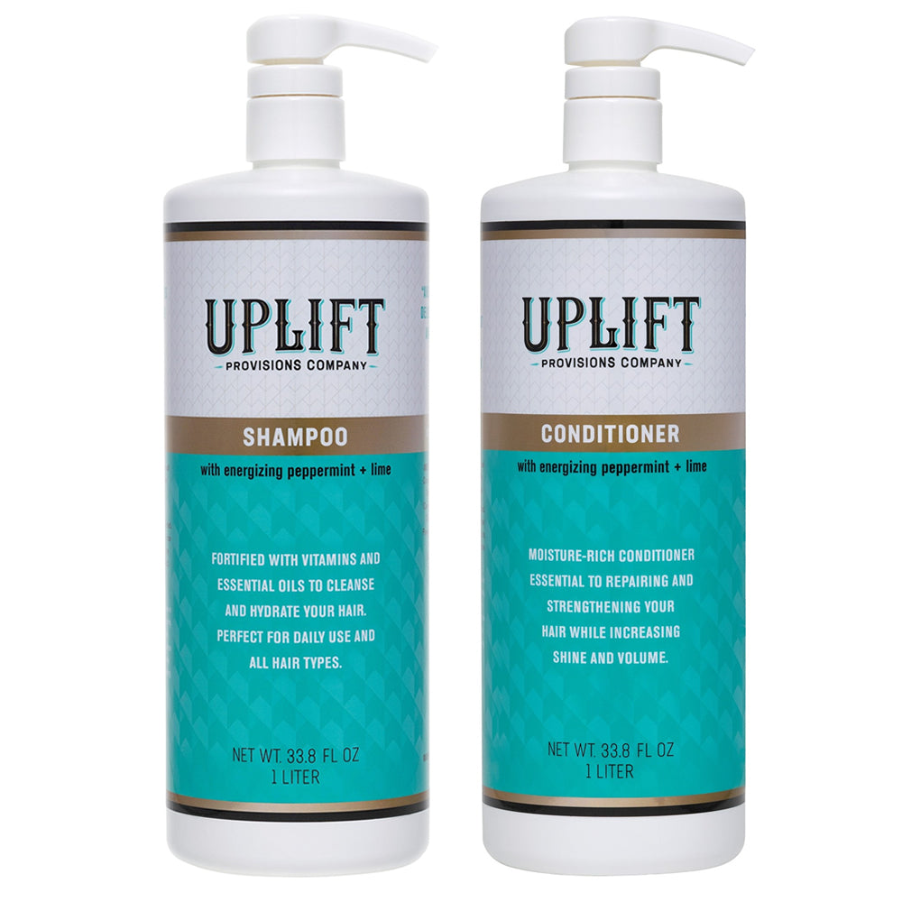 Uplift Shampoo &amp; Conditioner Liter Duo