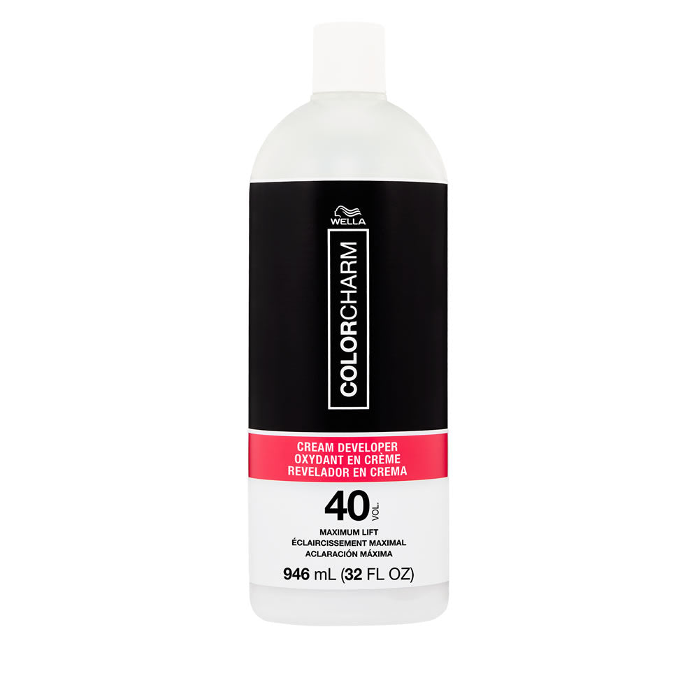 Wella Color Charm 40 Volume Cream Developer 32oz
