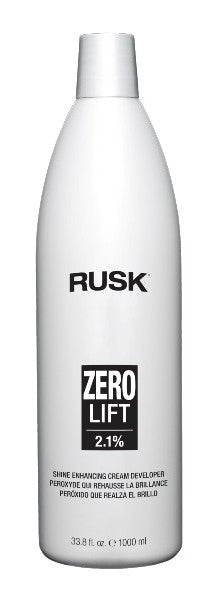 Rusk Zero Lift Shine Enhancing Cream Developer 33oz