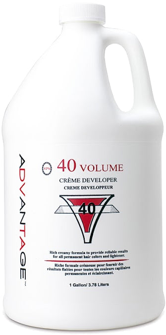 Advantage 40 Volume Creme Developer Gallon