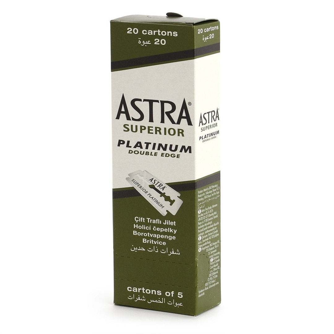 Astra Platinum Double Edge Blades 100pk