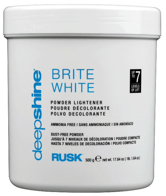 Rusk Deepshine Brite White Powder Lightener 17.64oz