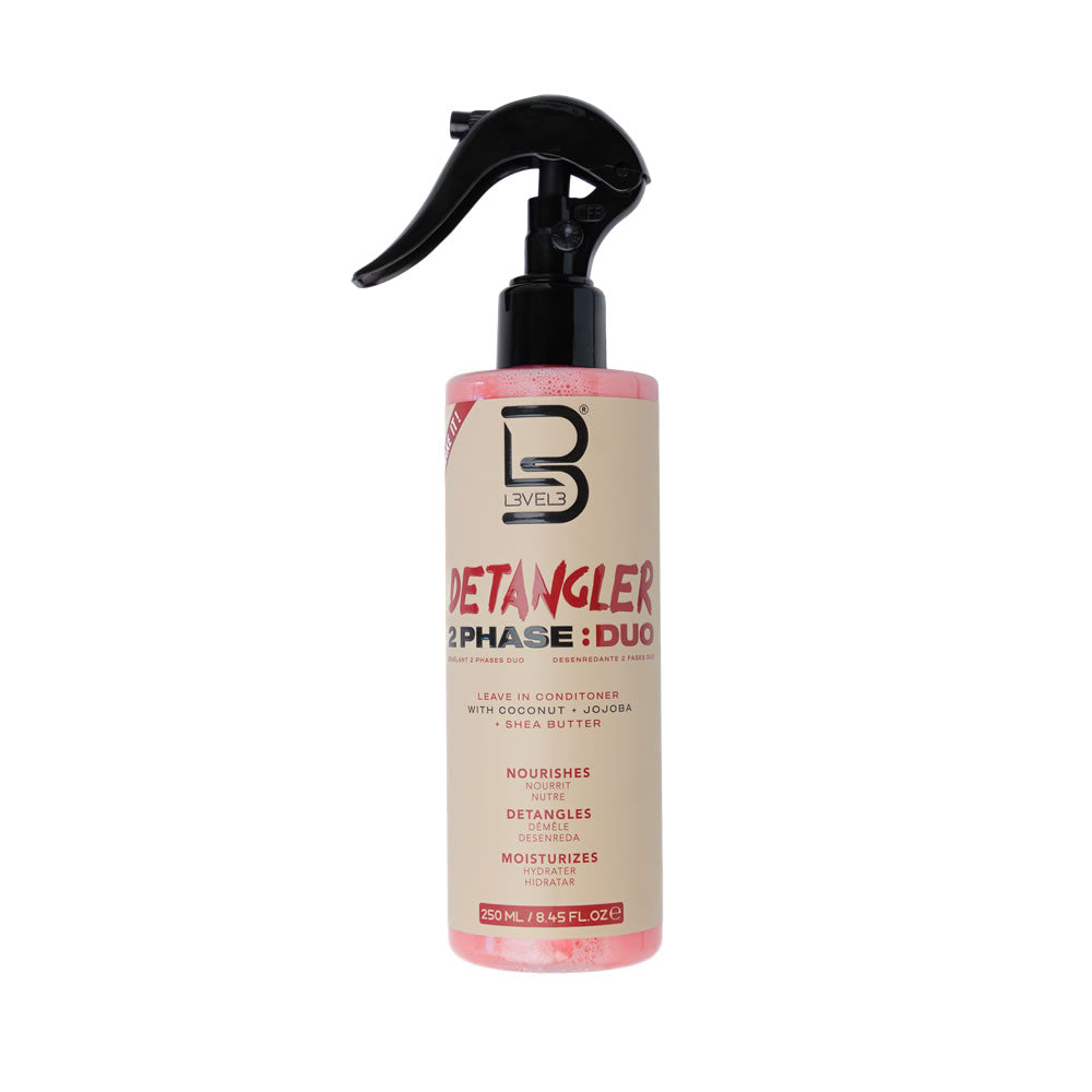 L3VEL3 2-Phase Detangler Spray 8.45oz