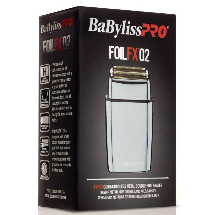 BabylissPro FoilFX Double-Foil Shaver 