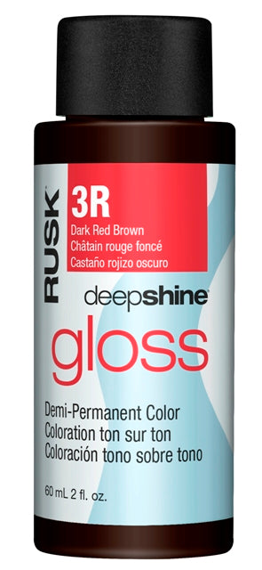 Rusk Deepshine Gloss Demi Permanent Hair Color 2oz