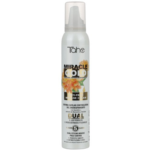 Dual styling mousse frizz control Miracle Gold 